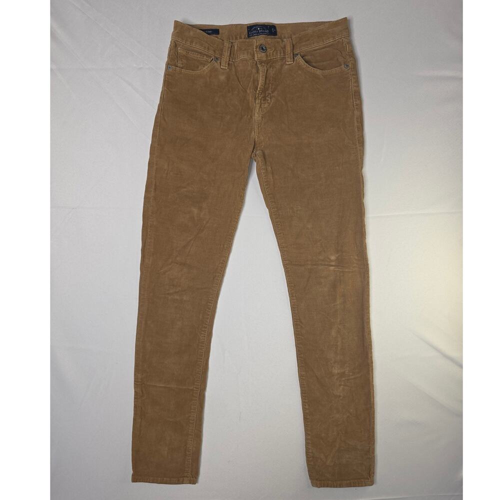 Lucky Brand Brooke Skinny corduroy pants women's Size 6/28